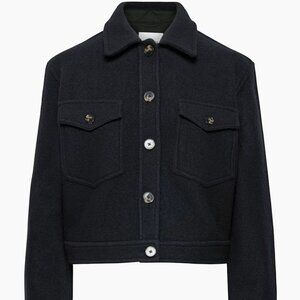 Aritzia Wilfred Free Autumn Shirt Wool Jacket